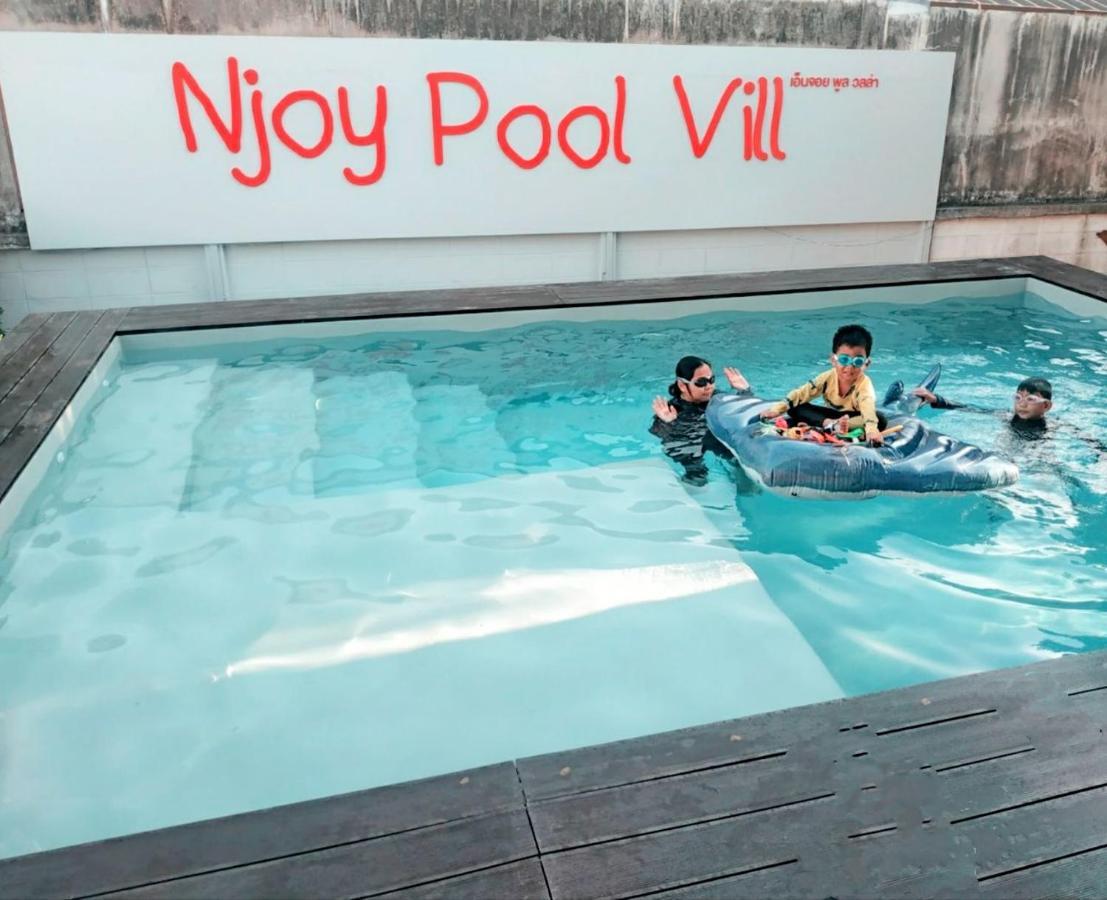 Pool Villa 3 Bedroom 10 Persons 5-Min To Tiger Zoo - Njoy Pool Villa ศรีราชา ภายนอก รูปภาพ
